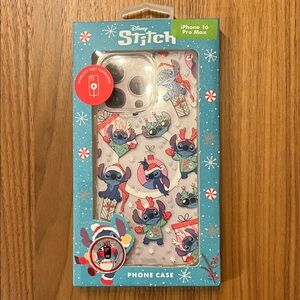 Disney Stitch iPhone 16 Pro Max Case - Blue and Red